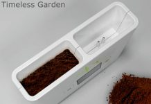 Timeless Garden: l’orologio ecologico