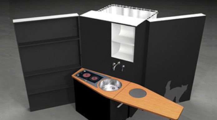 WoonBox: bagno, doccia e cucina